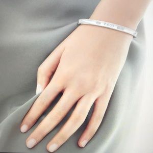 Tiffany and Co Sterling Silver cuff (Size small)